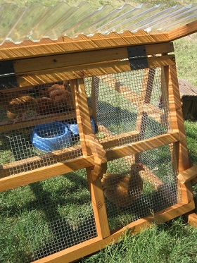 handcrafet duck coop/ chicken coop