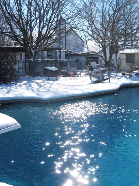 texas ranch in winter