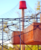 cool portable chicken coop and fence post set for shade sail in summer time