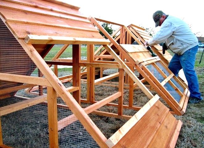 large 20-30 chickens coop kit