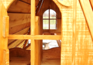 a beautiful chicken coop window egg door