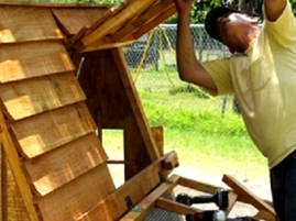 large chicken coop made in texas