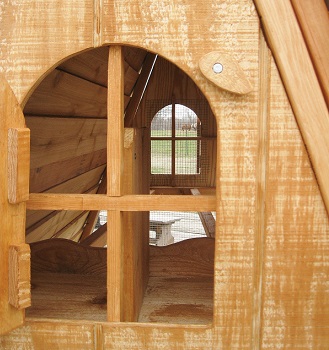 best looking chicken coop- nice windows